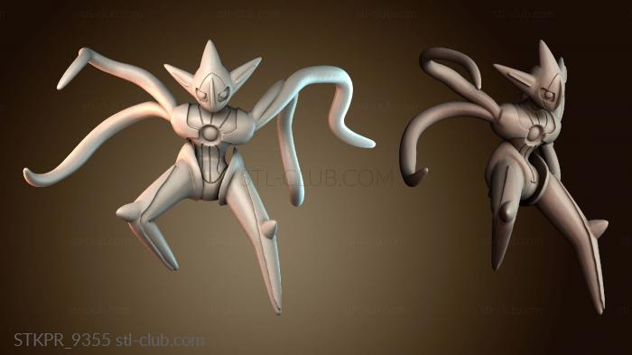 Статуэтки упрощенные Деоксис А покемон