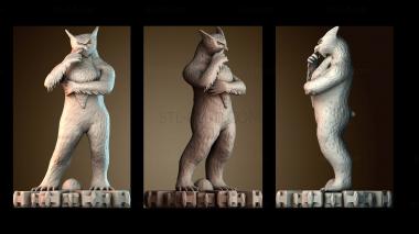 3D модель Думающая сова (STL)