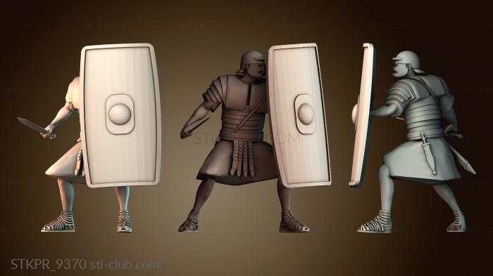 Статуэтки упрощенные Римский воин