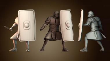 3D модель Римский воин (STL)