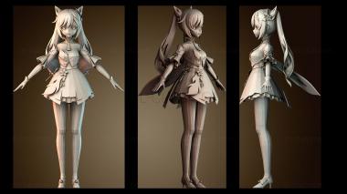 3D модель Кэцин (STL)