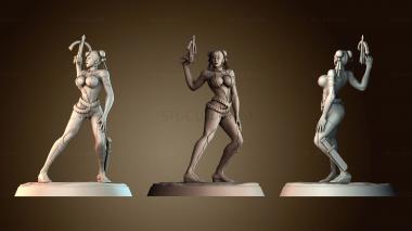 3D модель Женский ручной арбалет убийца разбойник (STL)