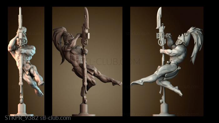 Статуэтки упрощенные Танцы с оружием