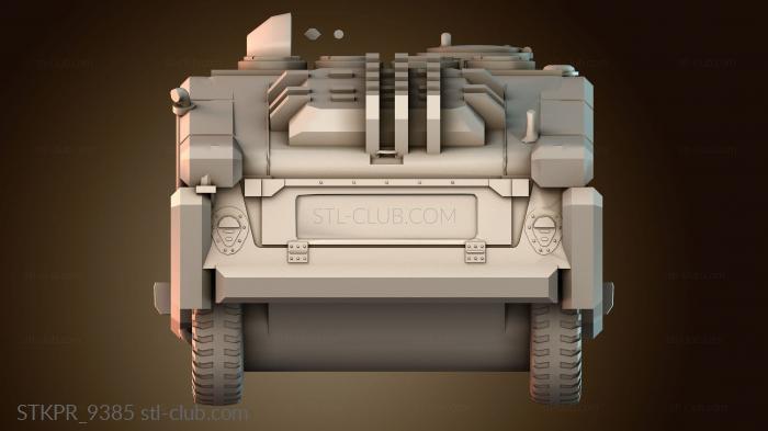 Статуэтки упрощенные Специализированный бронированный автомобиль