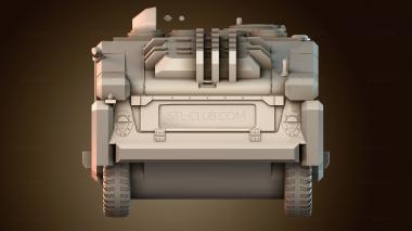 3D модель Специализированный бронированный автомобиль (STL)