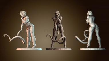 3D модель Красавица воин (STL)