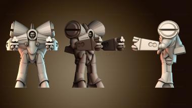 3D модель Футуристический дизайн робота (STL)