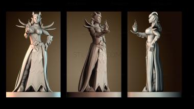 3D модель Богиня огня (STL)