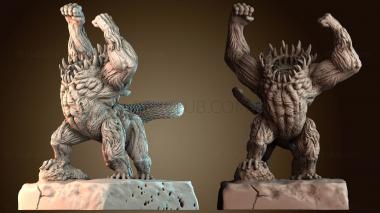 3D модель Мутант монстр (STL)