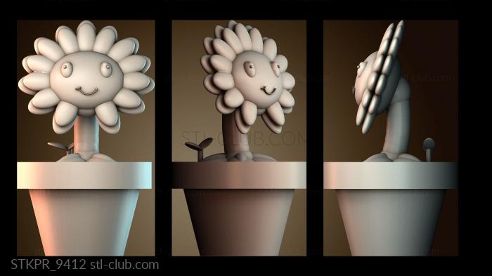 Статуэтки упрощенные Растения против зомби