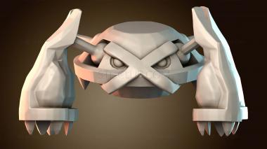 3D модель Метагросс Покемон (STL)
