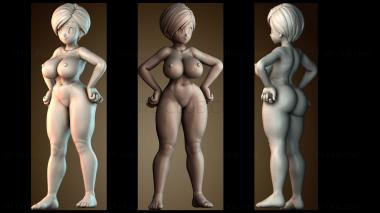 3D модель Бульма Dragon Ball (STL)