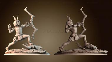 3D модель Охотник на вампиров (STL)