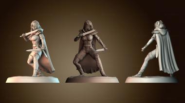 3D модель Убийца с двумя мечами (STL)