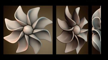 3D модель Детские игрушечные вертушки (STL)