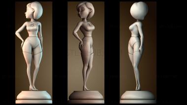 3D модель Elastigirl incredibles (STL)