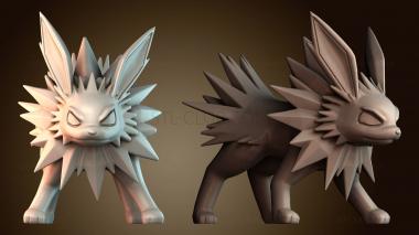 3D модель Джолтеон покемон (STL)