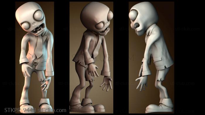 Статуэтки упрощенные Растения против Зомби