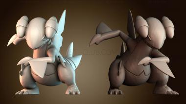 3D модель Gabite Pokemon (STL)