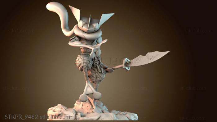 Статуэтки упрощенные Грениндзя покемон