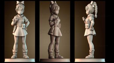 3D модель Бульма Драгон Болл (STL)