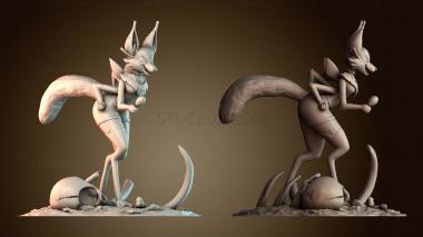 3D модель Лисий эльф (STL)