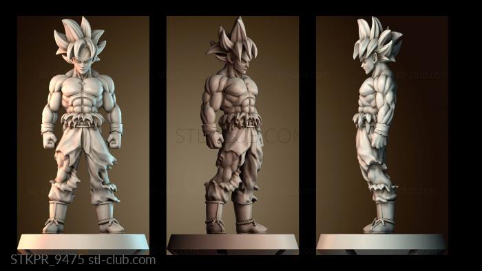 Статуэтки упрощенные Гоку Dragon Ball