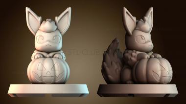 3D модель Хэллоуин Флареон Покемон (STL)