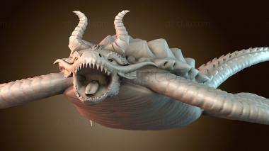 3D модель Черепаший Бог (STL)