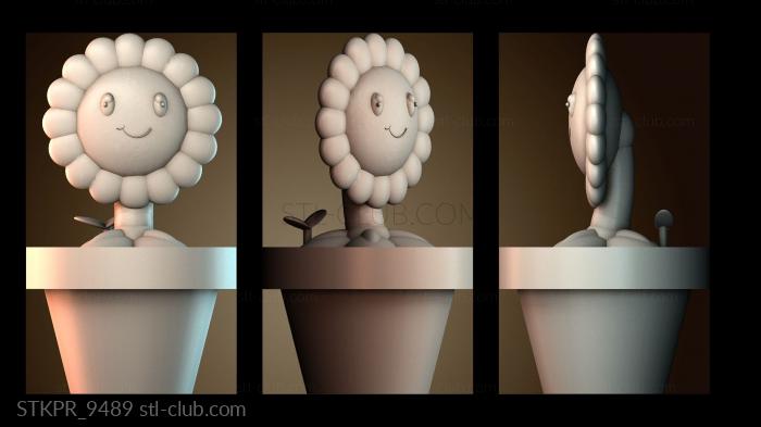 Статуэтки упрощенные Растения против зомби