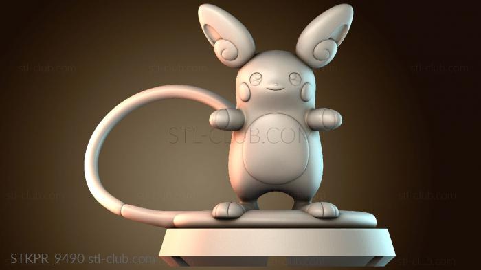 Статуэтки упрощенные Райчу Покемон