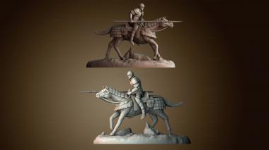 3D модель Солдаты кавалерии (STL)