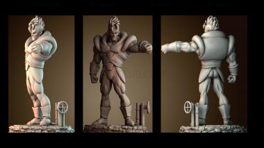 3D модель Android 16 Dragon Ball (STL)