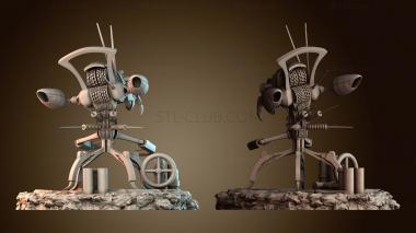 3D модель Механическая выставка произведений искусства (STL)