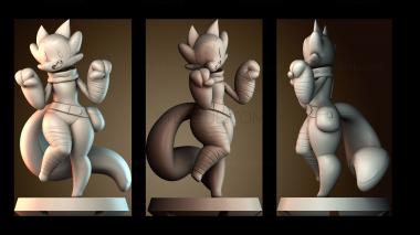 3D модель Эвелин Покемон (STL)