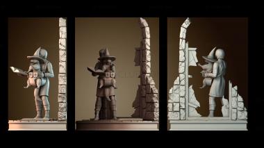 3D модель Разведение волков в доме (STL)