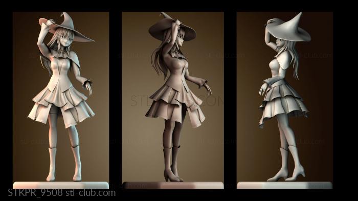 Статуэтки упрощенные Маленькая ведьма