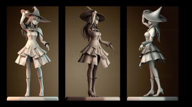 3D модель Маленькая ведьма (STL)