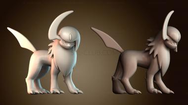 3D модель Абсол покемон (STL)