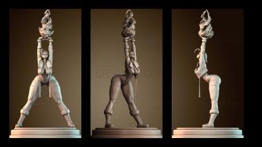 3D модель Cammy trong game Street Fighter (STL)