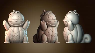 3D модель Хэллоуин Сквиртл покемон (STL)
