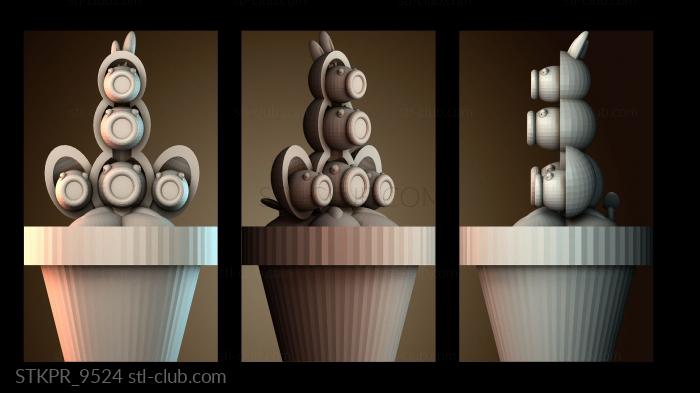 Статуэтки упрощенные Растения против зомби