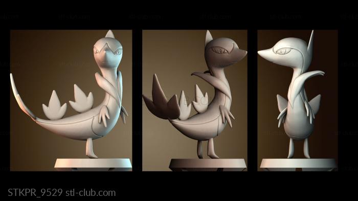 Статуэтки упрощенные Servine pokemon