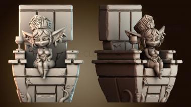 3D модель Женщина патриарх Майя (STL)