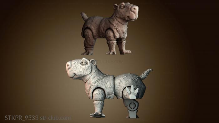 Статуэтки упрощенные Капибара