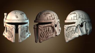 3D модель Костяной шлем (STL)