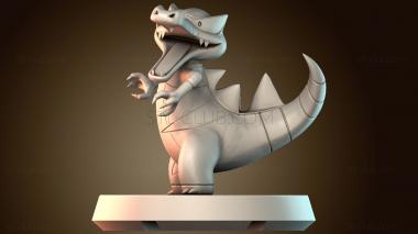 3D модель Крукодайл Покемон (STL)