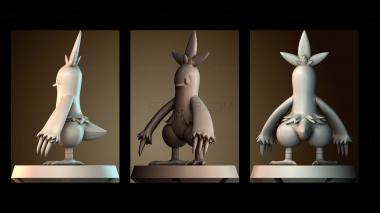 3D модель Ydeval Pokemon (STL)