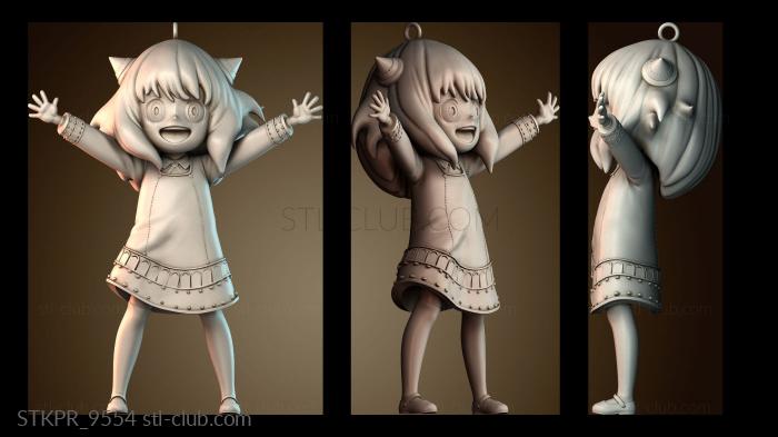 Статуэтки упрощенные Детский брелок