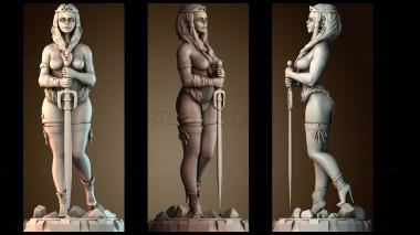 3D модель Королева Амазонок (STL)